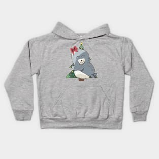 Christmas Seal Kids Hoodie